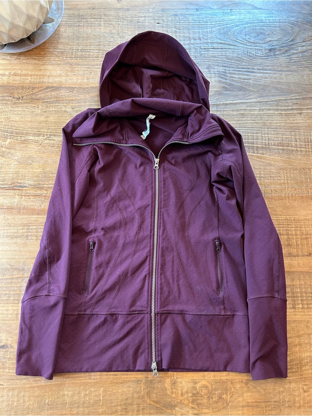 lululemon Hooded Lightweight Jacket - Plum